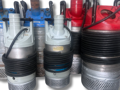 LOCAÇÃO DE BOMBAS SUBMERSíVEIS FLYGT E GRINDEX